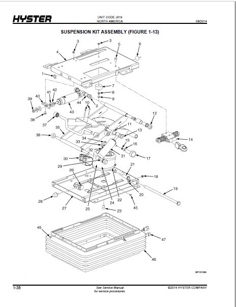 hyster h300hd2 parts diagram